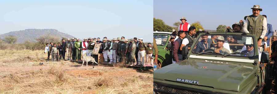 कूनो नेशनल पार्क में मुख्यमंत्री डॉ. मोहन यादव ने 2 मादा चीता के साथ 3 शावकों को किए रिलीज