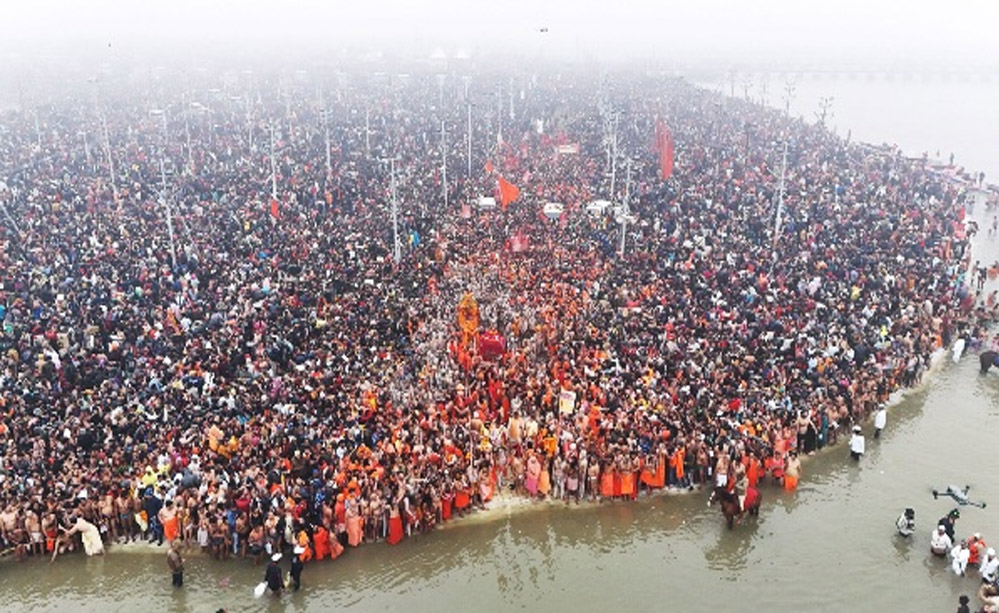 Mahakumbh में स्नानार्थियों की संख्या 63 करोड़ पार, महाशिवरात्रि के चलते आज से मेला क्षेत्र नो व्हीकल जोन Mahakumbh में स्नानार्थियों की संख्या 63 करोड़ पार, महाशिवरात्रि के चलते आज से मेला क्षेत्र नो व्हीकल जोन
