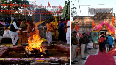 धार भोजशाला में बसंत पंचमी उत्सव की धूम, मां वाग्‍देवी पूजन से हुई शुरुआत, छावनी बना पूरा शहर