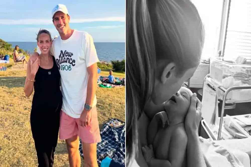 पैट कमिंस और उनकी पत्नी बेकी ने बेटी एडी का स्वागत किया पैट कमिंस और उनकी पत्नी बेकी ने बेटी एडी का स्वागत किया