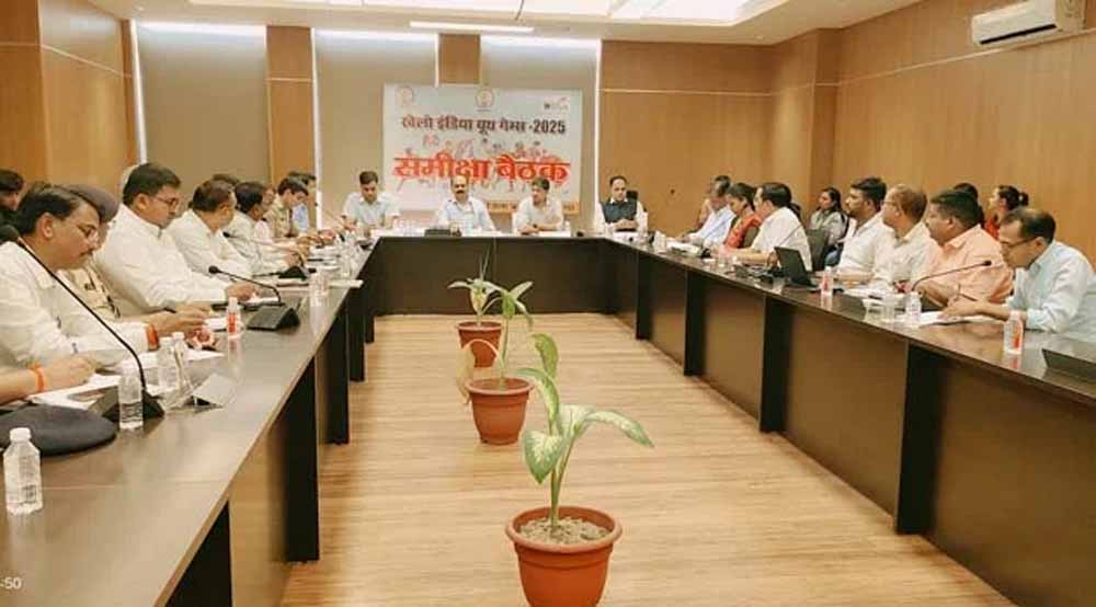 खेलो इंडिया यूथ गेम्स 2025 को सफल बनाने के लिए तैयारी जोर शोर से जारी खेलो इंडिया यूथ गेम्स 2025 को सफल बनाने के लिए तैयारी जोर शोर से जारी