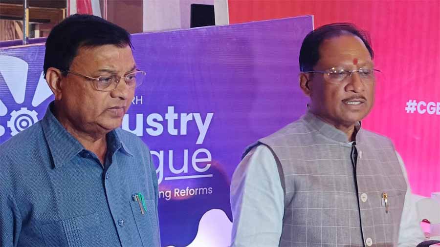छत्तीसगढ़ इंडस्ट्री डायलॉग कार्यक्रम में मुख्यमंत्री साय बोला – लगातार विकास कर रहा छत्तीसगढ़ छत्तीसगढ़ इंडस्ट्री डायलॉग कार्यक्रम में मुख्यमंत्री साय बोला – लगातार विकास कर रहा छत्तीसगढ़