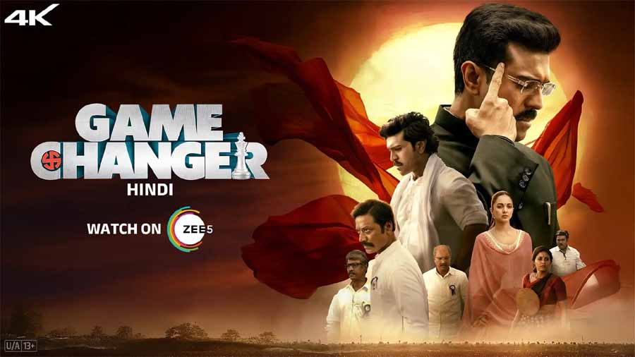 गेम चेंजर का हिंदी वर्ल्ड डिजिटल प्रीमियर जी5 पर हुआ गेम चेंजर का हिंदी वर्ल्ड डिजिटल प्रीमियर जी5 पर हुआ