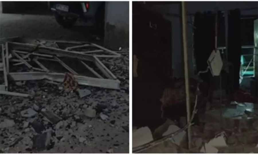 गोला का मंदिर इलाके में धमाका, फ्लैट की दीवारें, दरवाजे टूटे, सिलेंडर और एसी ठीक, तो फिर फटा क्या? गोला का मंदिर इलाके में धमाका, फ्लैट की दीवारें, दरवाजे टूटे, सिलेंडर और एसी ठीक, तो फिर फटा क्या?