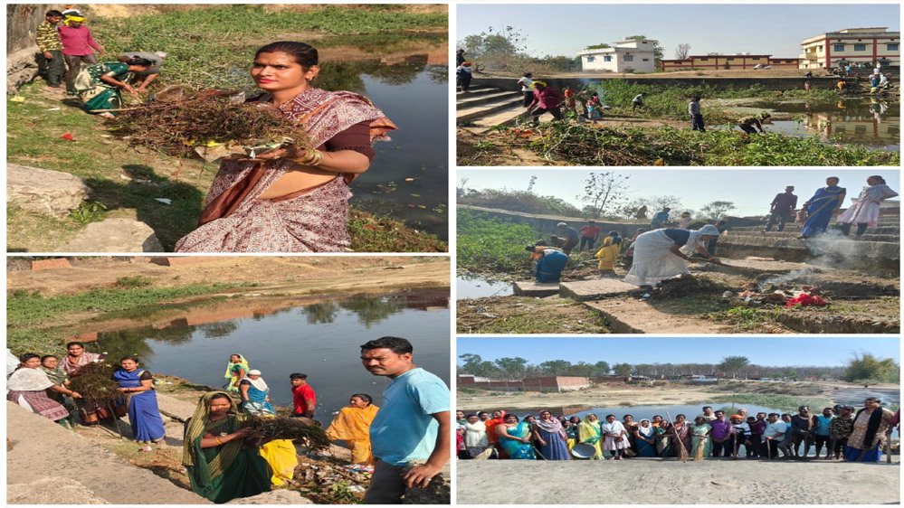 ग्राम पंचायत चनवारीडांड को स्वच्छता में अव्वल बनाने लिया संकल्प-सोनू सिंह