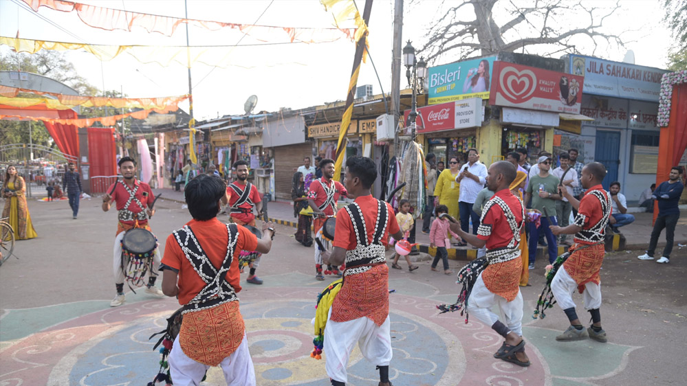 आदिवर्त संग्रहालय में ‘देशज’ समारोह में बघेलखंड और बुंदेलखंड की लोक कला का शानदार प्रदर्शन