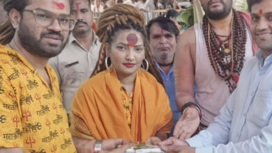 शहनाज अख्तर ने किए महाकाल के दर्शन, भेंट किए 2 लाख रुपए