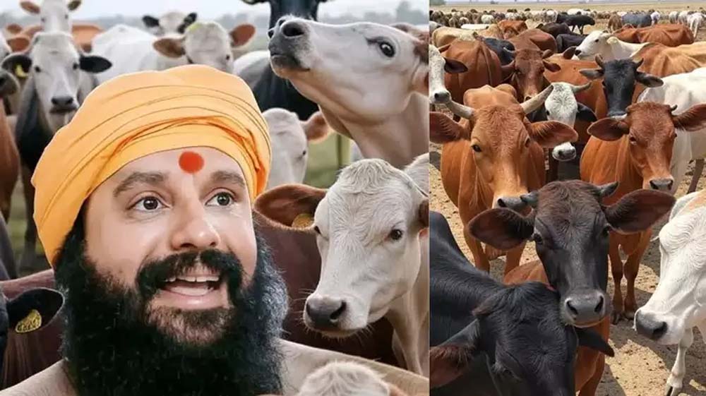 स्वामी कृष्णानंद महाराज ने गौशाला से गायों के लापता होने पर जताई नाराजगी, मामले में न्यायिक जांच की मांग की गई स्वामी कृष्णानंद महाराज ने गौशाला से गायों के लापता होने पर जताई नाराजगी, मामले में न्यायिक जांच की मांग की गई