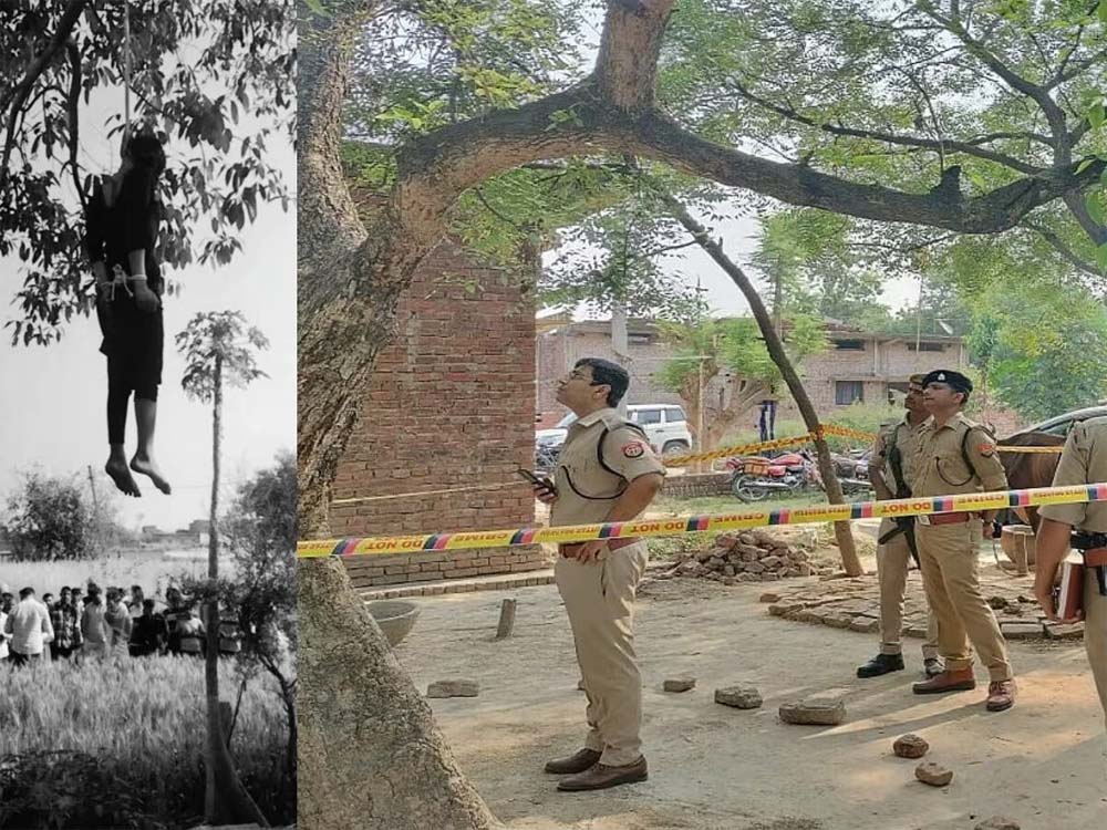 बलिया में पेड़ से लटकी मिली युवती की लाश के मामले में पुलिस ने सनसनीखज खुलासा किया, युवती ने की आत्महत्या