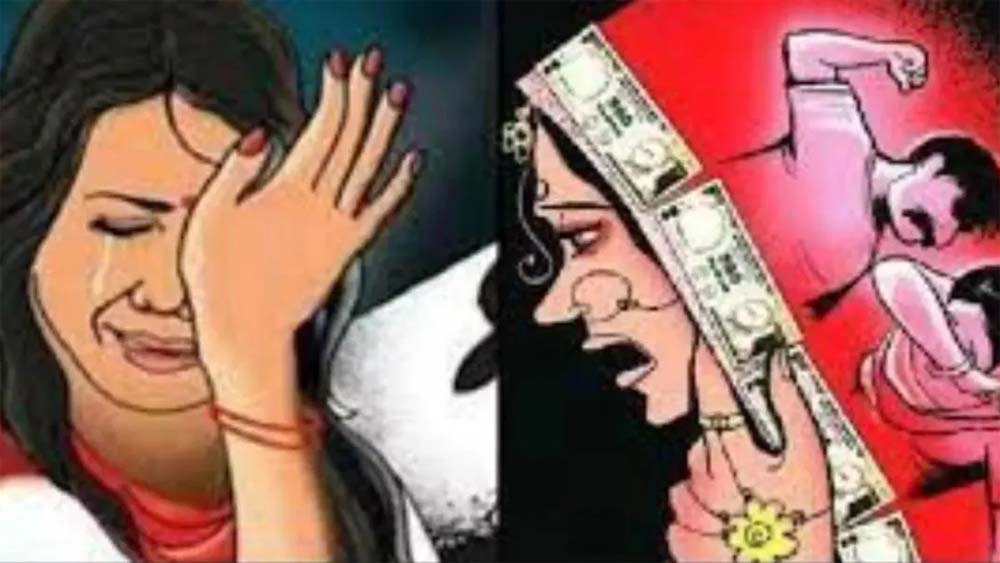 लसूड़िया थाना क्षेत्र में पति ने विवाद के बाद पत्नी की गला घोंटकर कर दी हत्या, पुलिस से बोला- पंखे में फंस गई थी साड़ी