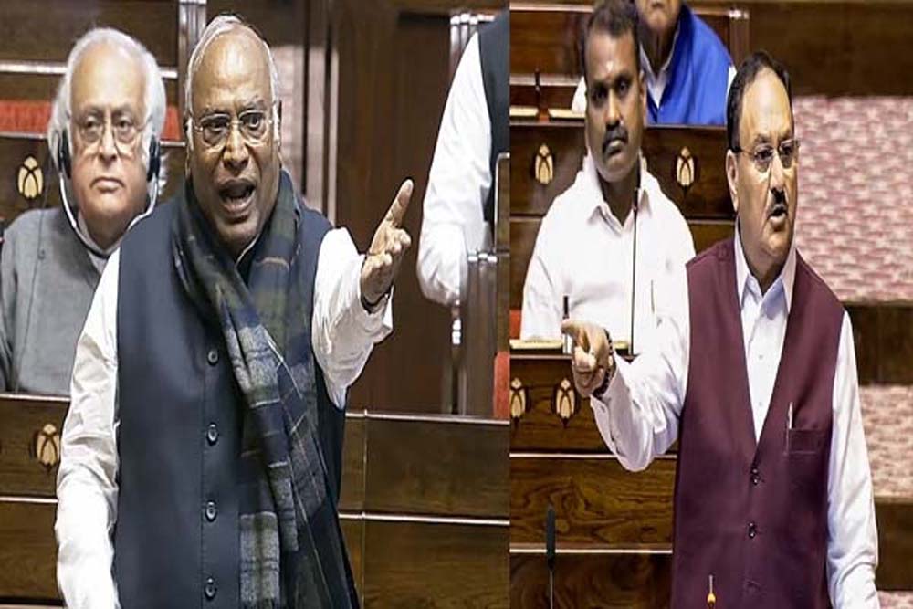 राज्यसभा में एक बार फिर सत्ता पक्ष और विपक्ष के बीच तीखा संवाद देखने को मिला, नेता प्रतिपक्ष ने मांगी माफी राज्यसभा में एक बार फिर सत्ता पक्ष और विपक्ष के बीच तीखा संवाद देखने को मिला, नेता प्रतिपक्ष ने मांगी माफी