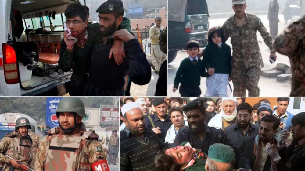 आतंकवादियों के एक ठिकाने पर किए गए ड्रोन हमलों में पाकिस्तानी सेना ने महिलाओं-बच्चों पर बरसा दिए बम