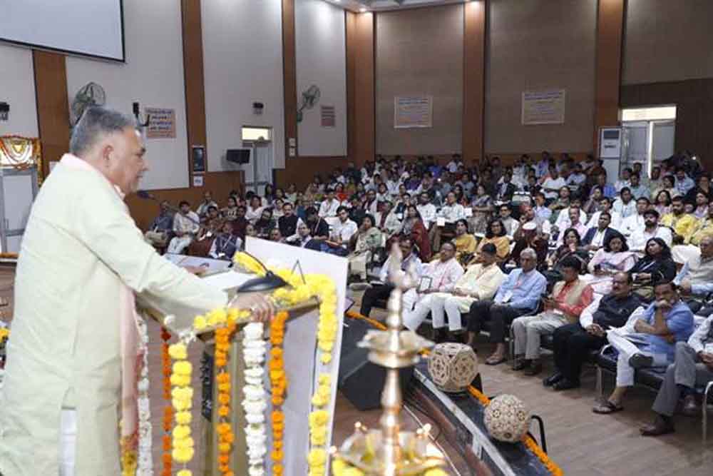 राष्ट्रीय शोधार्थी समागम भारतीय दृष्टि से शोध एवं अनुसंधान की दिशा में मील का पत्थर सिद्ध होगा : उच्च शिक्षा मंत्री परमार