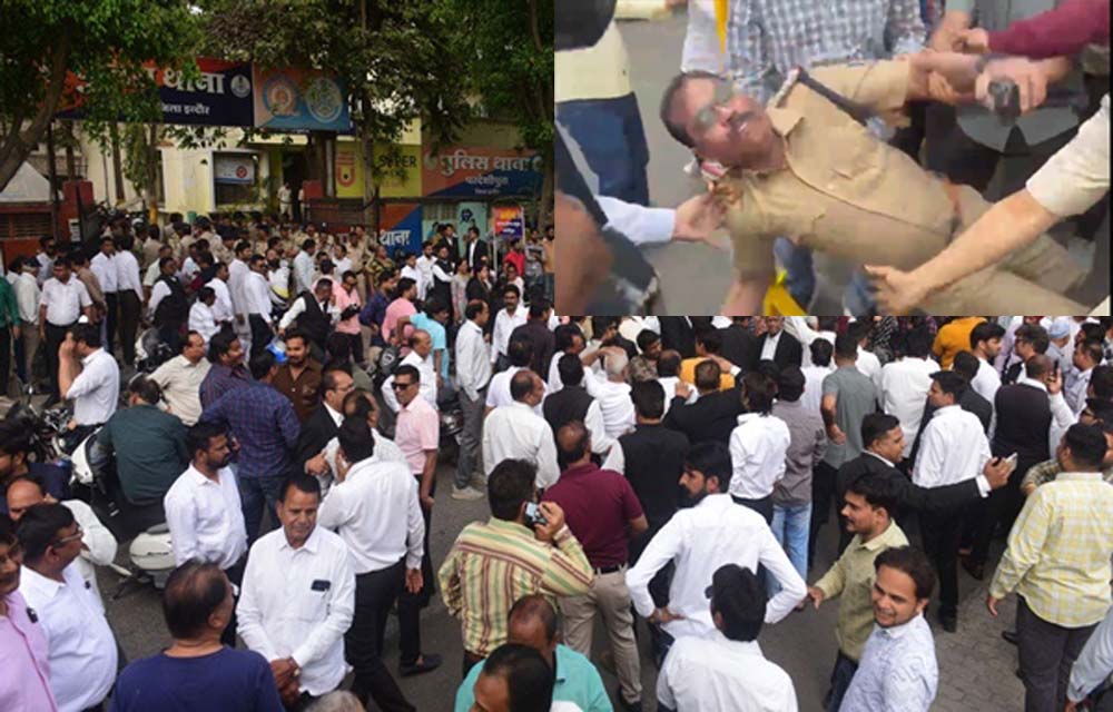 पुलिसकर्मियों पर मारपीट और अभद्रता के आरोप में एफआईआर दर्ज, वकीलों और पुलिस के बीच विवाद पुलिसकर्मियों पर मारपीट और अभद्रता के आरोप में एफआईआर दर्ज, वकीलों और पुलिस के बीच विवाद
