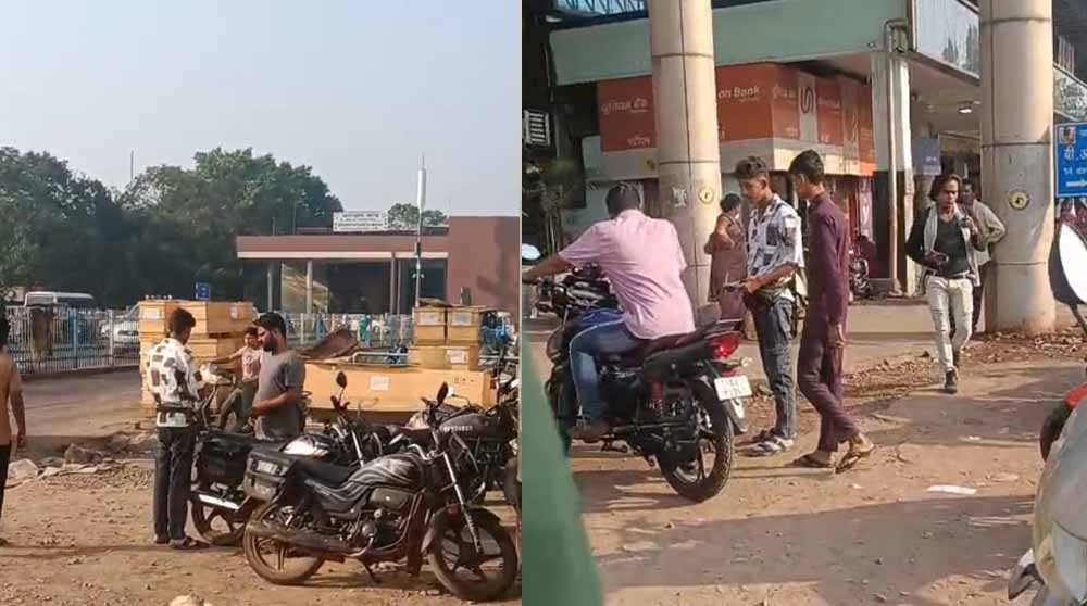 रायपुर रेलवे स्टेशन में चल रहा अवैध वसूली का खेल, लोग परेशान रायपुर रेलवे स्टेशन में चल रहा अवैध वसूली का खेल, लोग परेशान