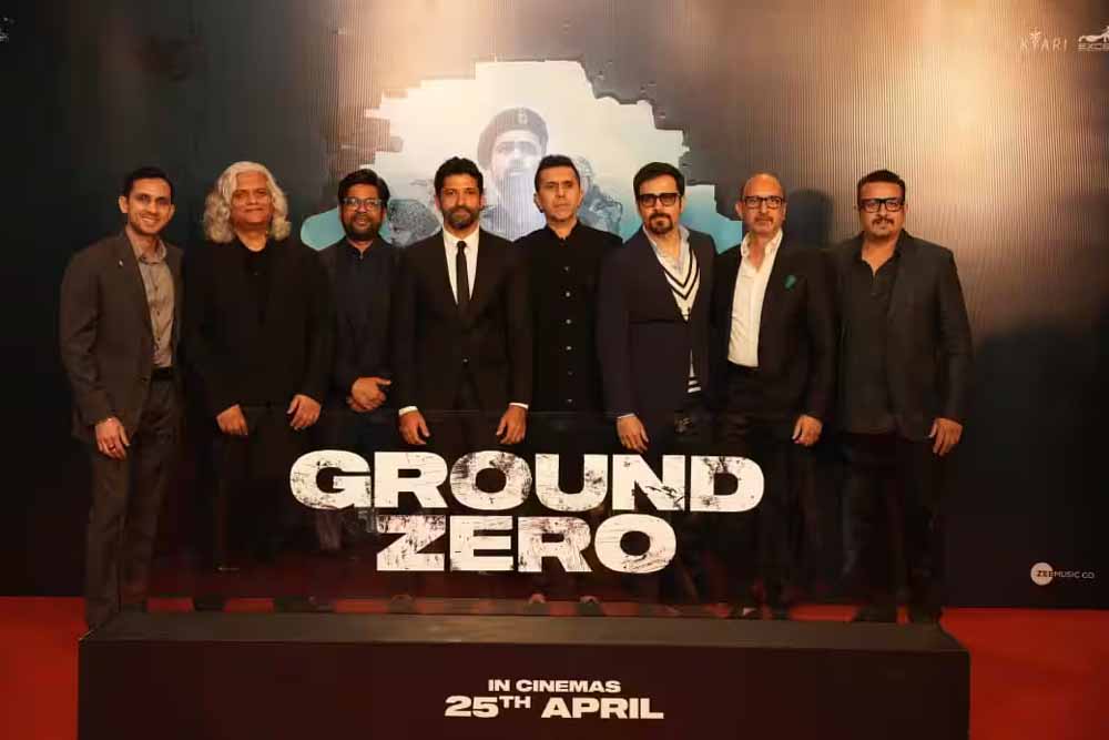 एक्सेल एंटरटेनमेंट की फिल्म ‘ग्राउंड ज़ीरो’ का कश्मीर में हुआ ऐतिहासिक प्रीमियर