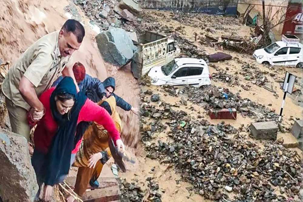 रामबन में बर्बादी का मंजर, 5 की मौत, भारतीय सेना ने बोला सड़कें बहाली में लगेंगे 48 घंटे रामबन में बर्बादी का मंजर, 5 की मौत, भारतीय सेना ने बोला सड़कें बहाली में लगेंगे 48 घंटे