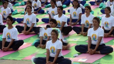प्रदेश में मुख्यमंत्री जिला योग प्रशिक्षण केन्द्रों का संचालन