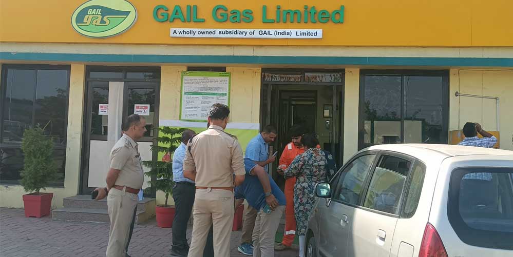 मंडीदीप में गेल प्लांट से गैस लीक, भारी मशक्कत के बाद रोका जा सका रिसाव, जयपुर से सेफ्टी टीम जांच करने पहुंची