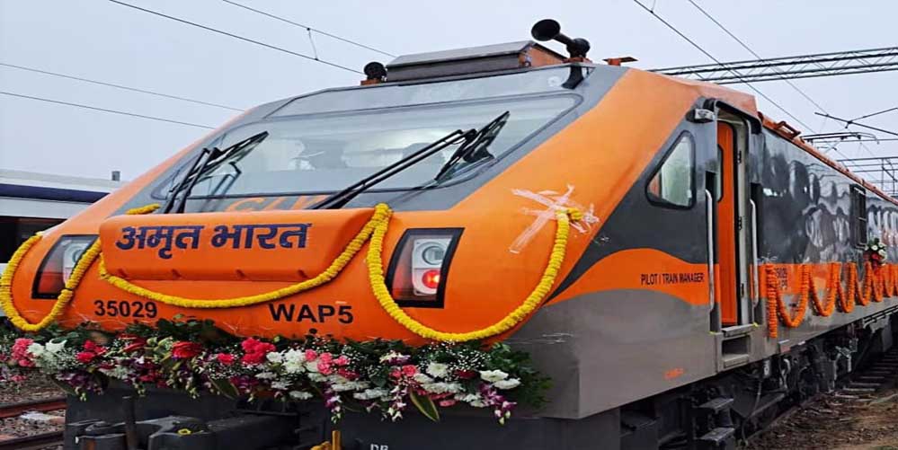 भारतीय रेलवे में क्रांति: अमृत भारत ट्रेन के साथ आरामदायक और सुरक्षित यात्रा का नया युग भारतीय रेलवे में क्रांति: अमृत भारत ट्रेन के साथ आरामदायक और सुरक्षित यात्रा का नया युग
