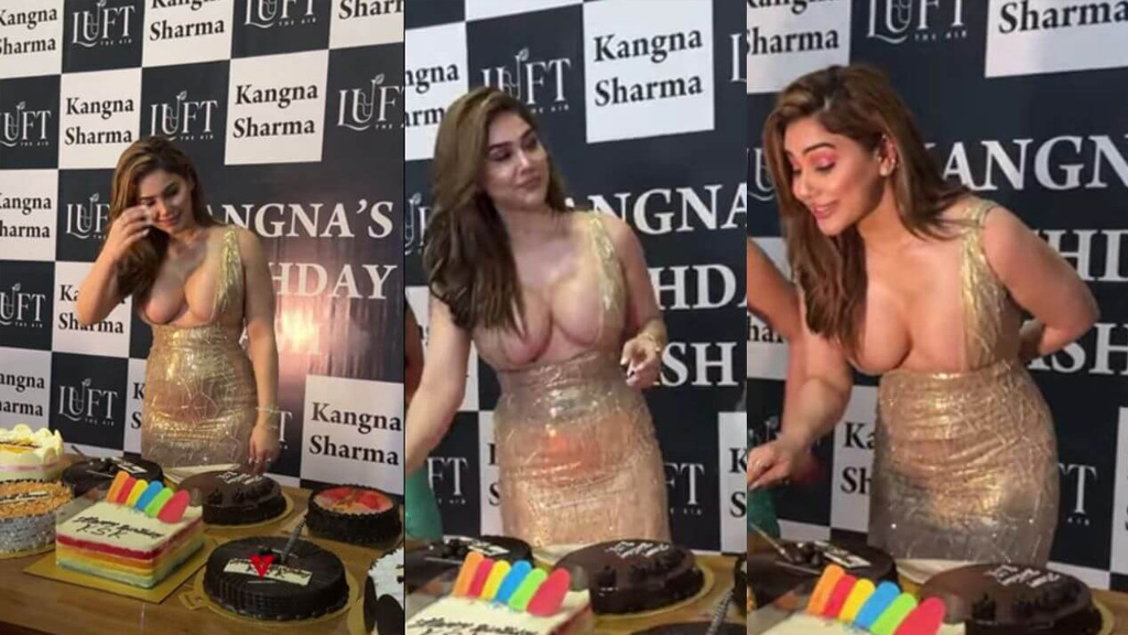 Kangana Sharma ने पहनी इतनी ज्यादा रिवीलिंग ड्रेस, पैपराजी के सामने हुईं अनकंफर्टेबल Kangana Sharma ने पहनी इतनी ज्यादा रिवीलिंग ड्रेस, पैपराजी के सामने हुईं अनकंफर्टेबल