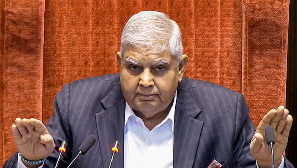 उपराष्ट्रपति धनखड़ ने कहा कि संविधान को अंतिम रुप से तय करने वाले निर्वाचित प्रतिनिधि ही होंगे और इससे ऊपर कोई अथॉरिटी नहीं… उपराष्ट्रपति धनखड़ ने कहा कि संविधान को अंतिम रुप से तय करने वाले निर्वाचित प्रतिनिधि ही होंगे और इससे ऊपर कोई अथॉरिटी नहीं…