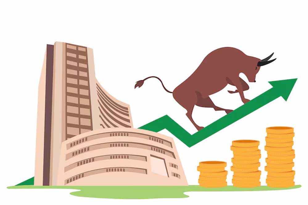आज शेयर बाजार में फिर तूफानी तेजी, Sensex ने लगाई 555 अंकों की छलांग, ये 10 शेयर चमके आज शेयर बाजार में फिर तूफानी तेजी, Sensex ने लगाई 555 अंकों की छलांग, ये 10 शेयर चमके