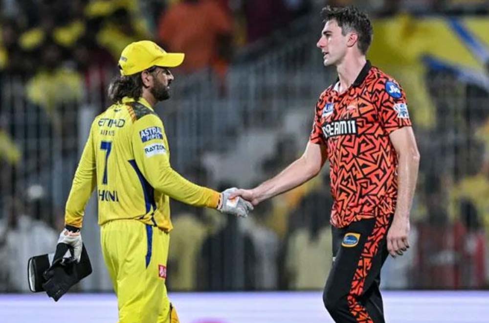 आज चेन्नई सुपर किंग्स और सनराइजर्स हैदराबाद के मैच में अपनी उम्मीद जीवंत रखने की रोचक जंग देखने को मिलेगी आज चेन्नई सुपर किंग्स और सनराइजर्स हैदराबाद के मैच में अपनी उम्मीद जीवंत रखने की रोचक जंग देखने को मिलेगी