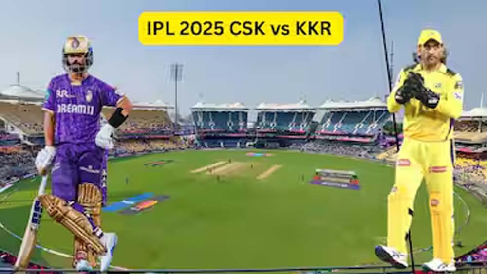 कोलकाता ने चेन्नई के खिलाफ टॉस जीतकर पहले गेंदबाजी करने का फैसला किया