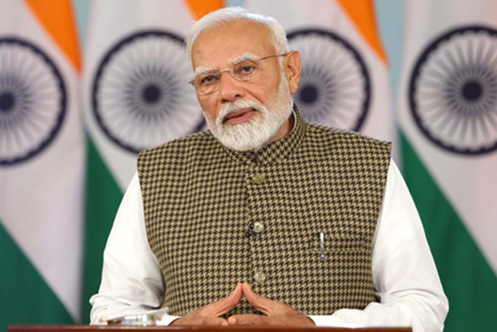 यूपी की योगी सरकार के आठ साल पूरे होने के बाद प्रधानमंत्री मोदी का यह पहला वाराणसी दौरा यूपी की योगी सरकार के आठ साल पूरे होने के बाद प्रधानमंत्री मोदी का यह पहला वाराणसी दौरा
