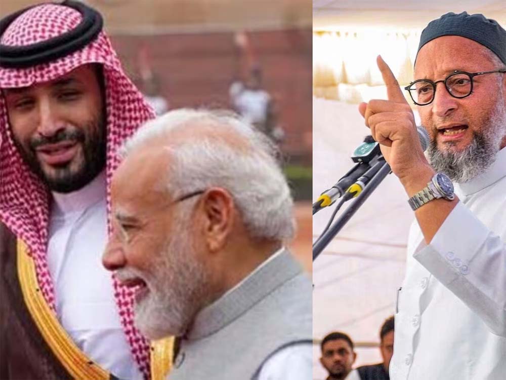 ओवैसी ने केंद्र सरकार और बीजेपी पर तीखा हमला, प्रिंस सलमान से पूछिए, क्या मदीना वक्फ की जमीन पर बना है ओवैसी ने केंद्र सरकार और बीजेपी पर तीखा हमला, प्रिंस सलमान से पूछिए, क्या मदीना वक्फ की जमीन पर बना है