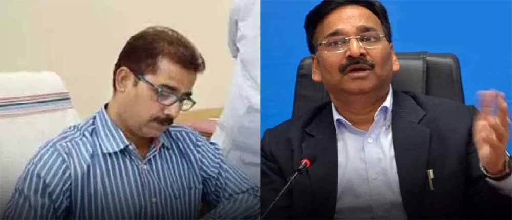 शराब घोटाले में आईएएस विनय चौबे और गजेंद्र सिंह को किया सस्पेंड