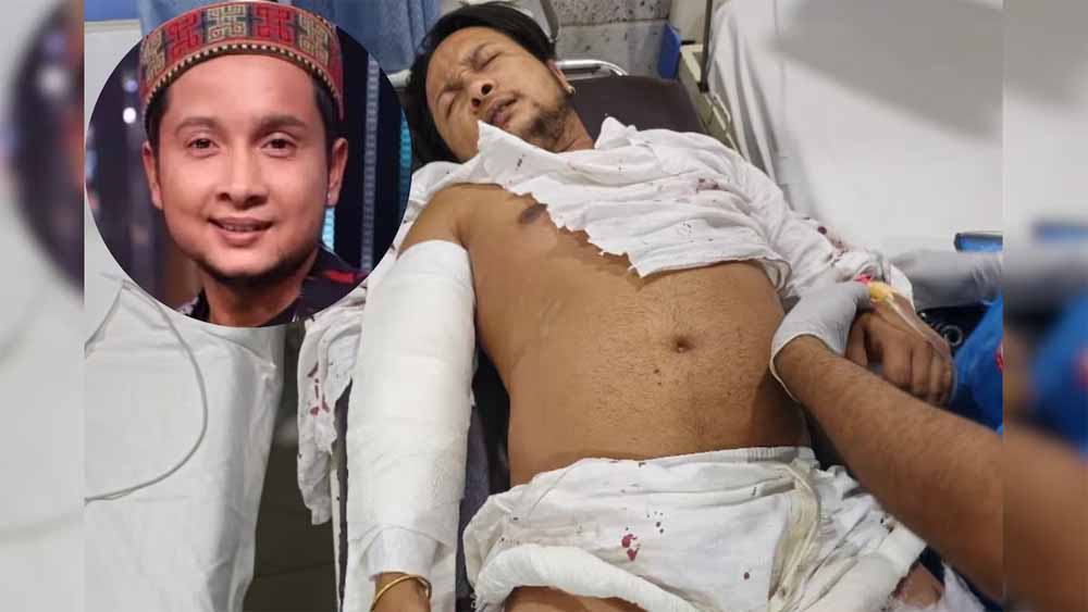 पवनदीप राजन की भयानक एक्सीडेंट के बाद पहली बार सामने आई तस्वीर पवनदीप राजन की भयानक एक्सीडेंट के बाद पहली बार सामने आई तस्वीर