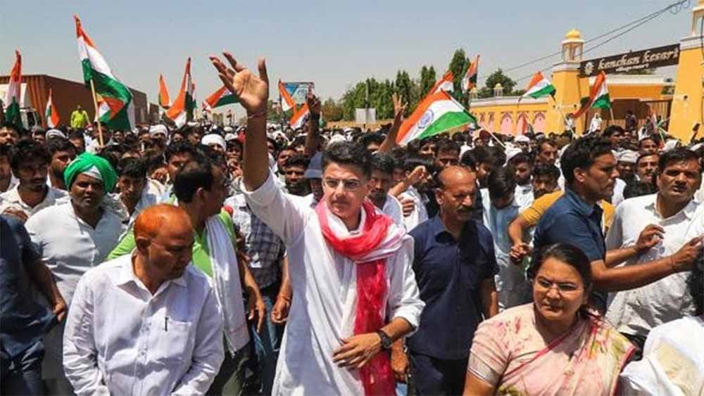 कांग्रेस की संविधान बचाओ रैली छत्तीसगढ़ में स्थगित, सचिन पायलट का  दौरा