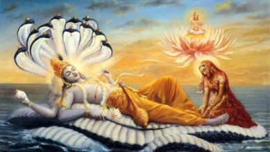 भगवान का शयन करना