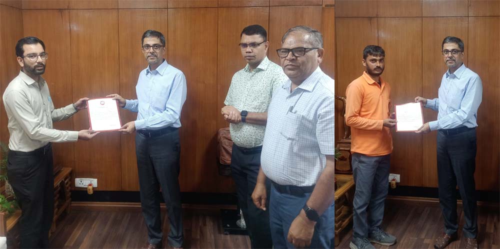 असामान्य घटना टालने वाले 07 रेलकर्मी संरक्षा पुरस्कार से सम्मानित असामान्य घटना टालने वाले 07 रेलकर्मी संरक्षा पुरस्कार से सम्मानित