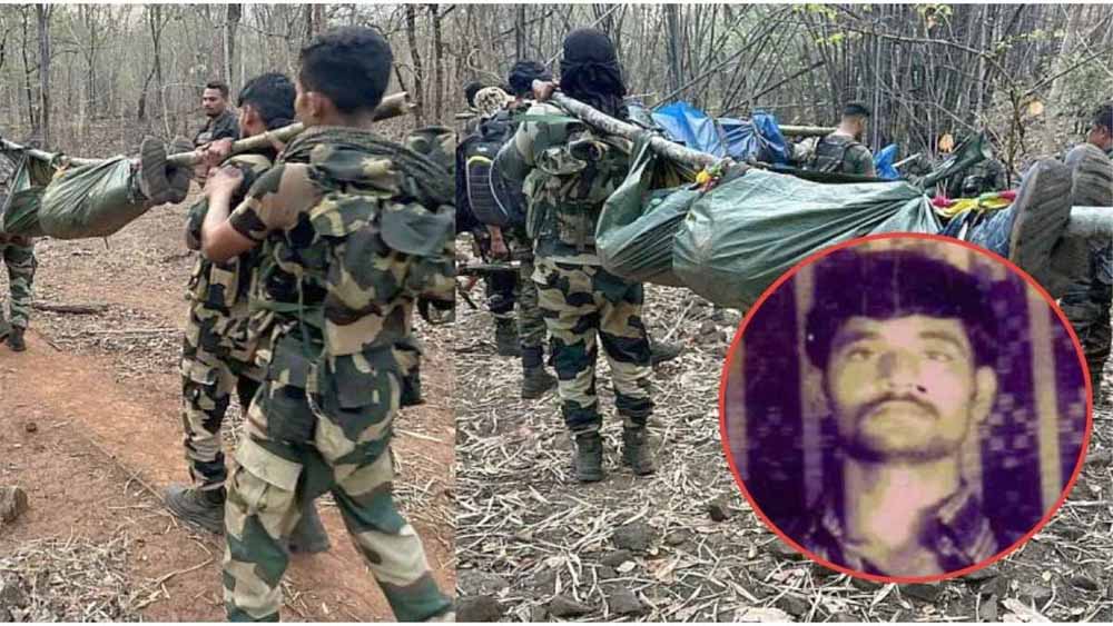 5 करोड़ का नक्सली लीडर बसव राजू ढेर