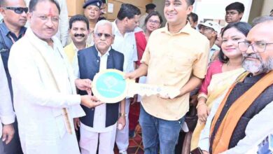 मुख्यमंत्री विष्णु देव साय ने किया अटल आवास योजना अंतर्गत 226 आवासों का लोकार्पण