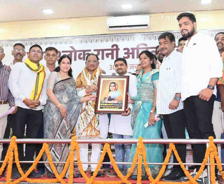 रानी अहिल्याबाई होल्कर का शासन प्रजा कल्याण, राष्ट्र निर्माण और न्याय का स्वर्ण युग – मुख्यमंत्री  विष्णु देव साय