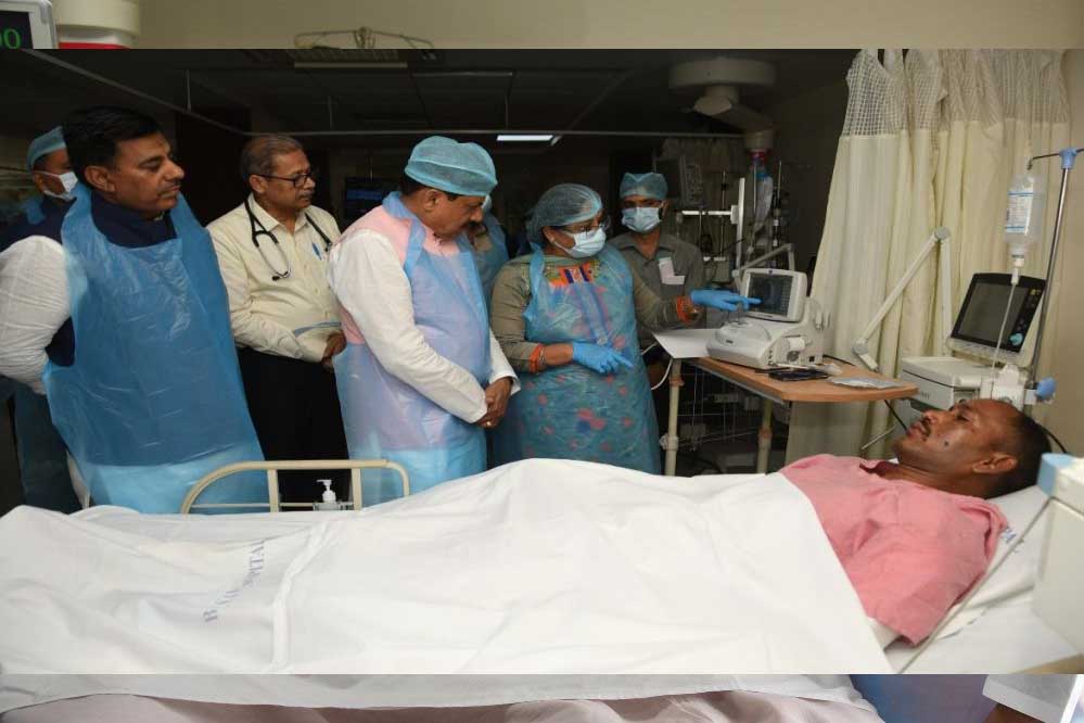 मॉकड्रिल में घायल पुलिस जवानों से मिलने पहुंचे CM डॉ मोहन- बोले- जवानों के साथ पूरी सरकार खड़ी है