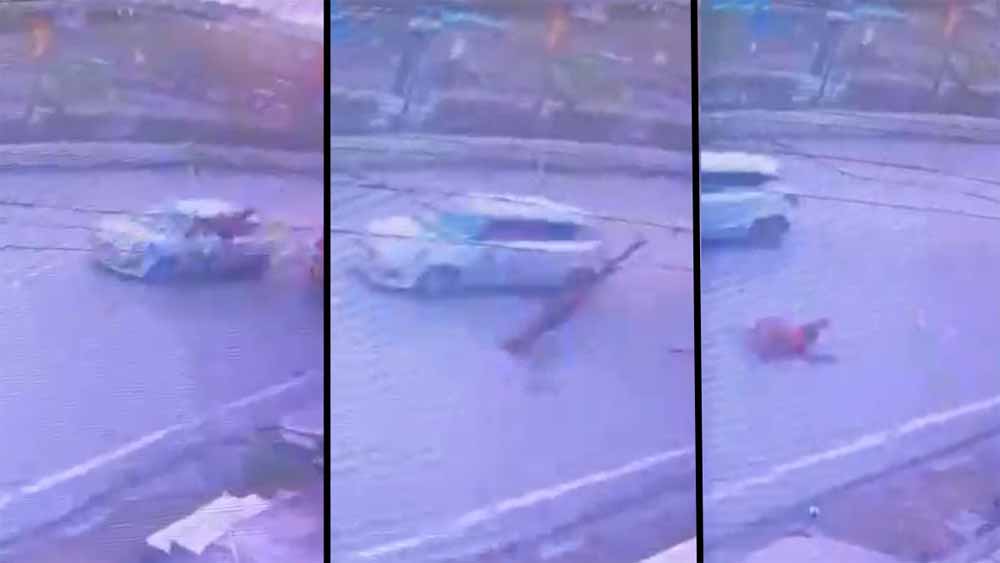 राजधानी में हिट एण्ड रन, कार चालक तीन लोगों को ठोकर मारकर हुआ फरार, एक महिला की मौत राजधानी में हिट एण्ड रन, कार चालक तीन लोगों को ठोकर मारकर हुआ फरार, एक महिला की मौत