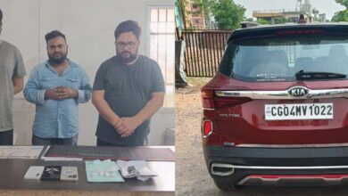 मादक पदार्थ कोकीन के साथ तीन तस्कर रंगे हाथों गिरफ्तार