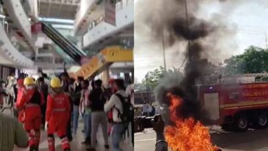 दुर्ग में हाई-अलर्ट मॉक ड्रिल का आयोजन, सूर्या मॉल में पाकिस्तान एयर फाइटर ने गिराया बम