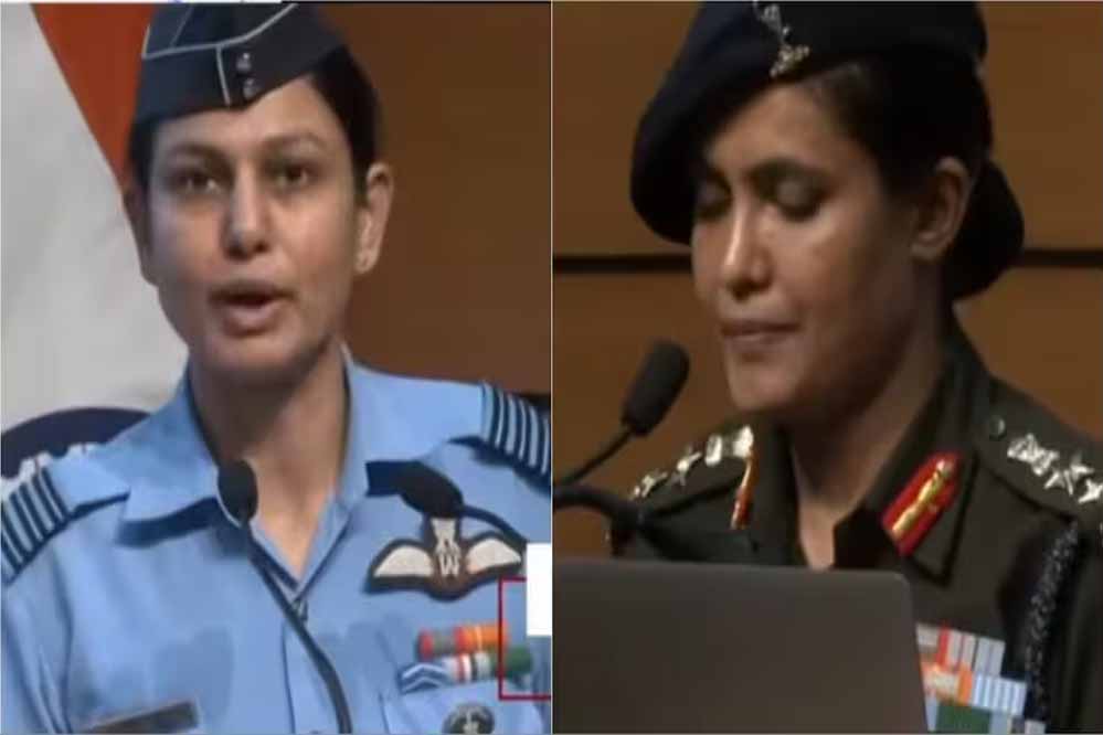 25 मिनट में 9 कैंप तबाह… कर्नल सोफिया और विंग कमांडर व्योमिका ने बताई ऑपरेशन सिंदूर की एक-एक डिटेल 25 मिनट में 9 कैंप तबाह… कर्नल सोफिया और विंग कमांडर व्योमिका ने बताई ऑपरेशन सिंदूर की एक-एक डिटेल