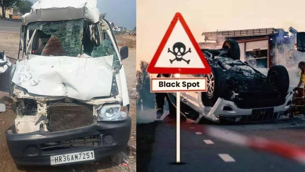 दिल्ली-जयपुर नेशनल हाईवे पर तेज रफ्तार कैंटर से टकराई ईको, दो लोगों की मौत और कई हुए घायल