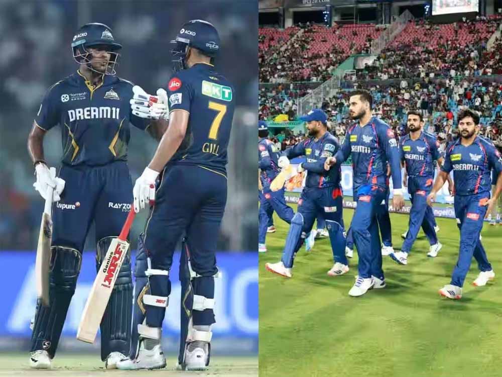 मेजबान गुजरात टाइटन्स का इरादा जीत की लय को कायम रखते हुए शीर्ष दो में जगह पक्की करने का होगा मेजबान गुजरात टाइटन्स का इरादा जीत की लय को कायम रखते हुए शीर्ष दो में जगह पक्की करने का होगा