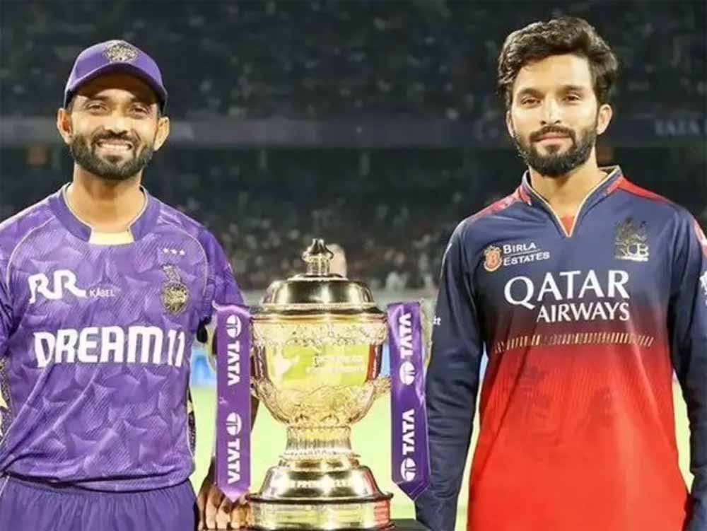 कोलकाता पर मंडराया IPL से बाहर होने का खतरा, क्या RCB को मिलेगा प्लेऑफ का टिकट? कोलकाता पर मंडराया IPL से बाहर होने का खतरा, क्या RCB को मिलेगा प्लेऑफ का टिकट?