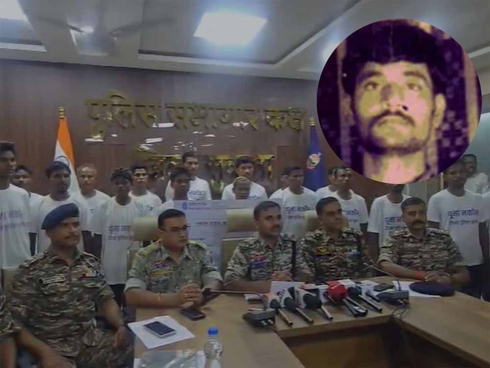 बसव राजू के एनकाउंटर से नक्सलियों में दहशत, सक्रिय 4 हार्डकोर नक्सली सहित कुल 18 माओवादियों ने किया सरेंडर