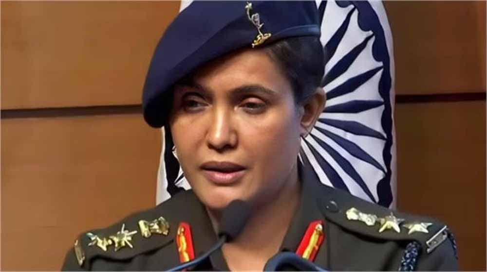 कर्नल सोफिया कुरैशी ने बताया- उधमपुर, पठानकोट, बठिंडा पर पाकिस्तान ने हमला किया कर्नल सोफिया कुरैशी ने बताया- उधमपुर, पठानकोट, बठिंडा पर पाकिस्तान ने हमला किया