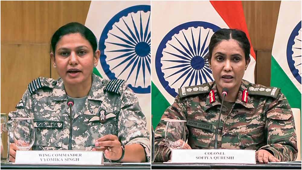 पाक की खुली पोल: सोफिया कुरैशी ने बताया- ‘लेह से सर क्रीक तक घुसपैठ की कोशिश, तुर्किये के ड्रोन का किया इस्तेमाल’ पाक की खुली पोल: सोफिया कुरैशी ने बताया- ‘लेह से सर क्रीक तक घुसपैठ की कोशिश, तुर्किये के ड्रोन का किया इस्तेमाल’